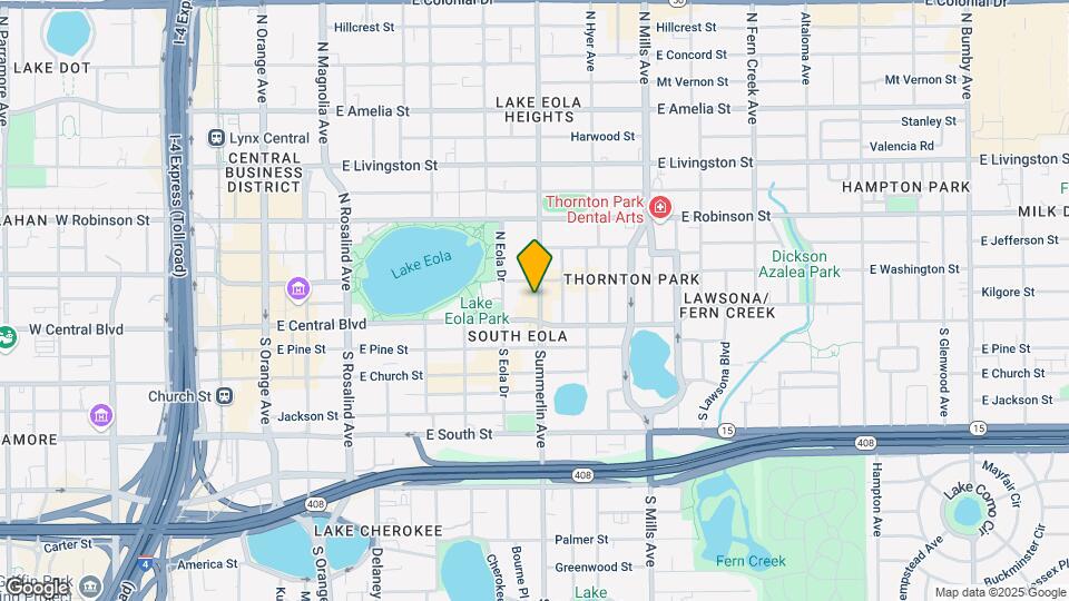 10 N Summerlin Ave Mapa y Detalles de la Ubicación