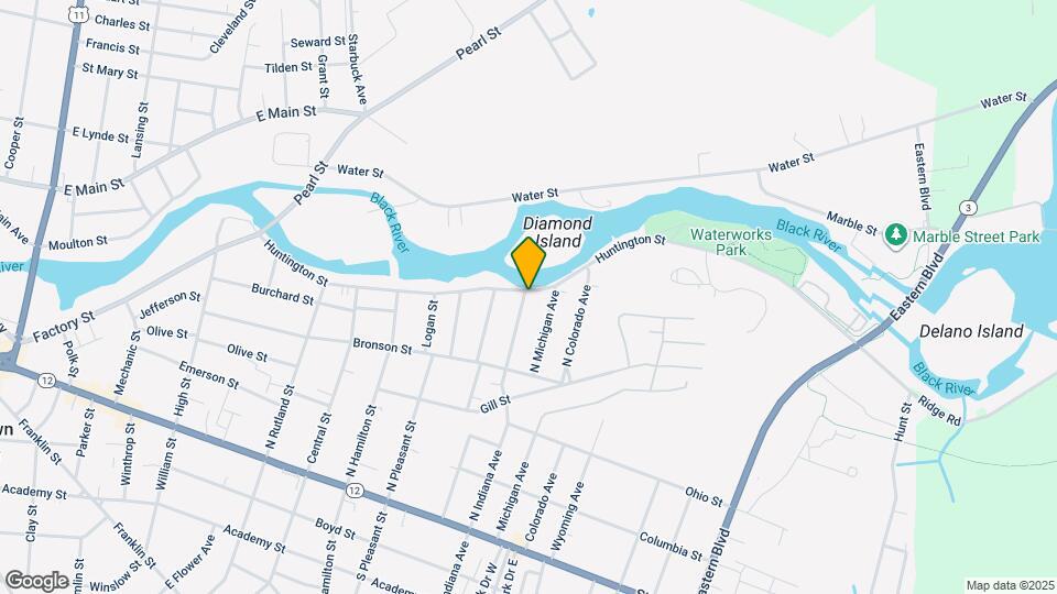 1202 Huntington St Map and Location Details