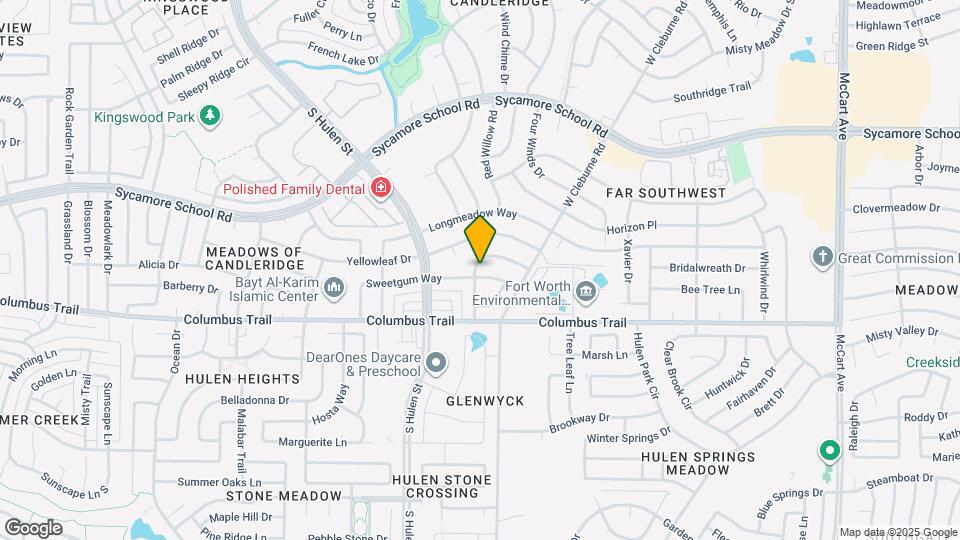 4232 Sweetgum Way Map and Location Details