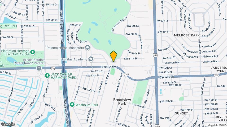 1150 SW 46th Ave Map and Location Details