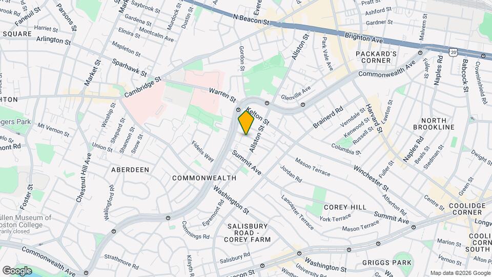 18 Commonwealth Terrace Mapa y Detalles de la Ubicación