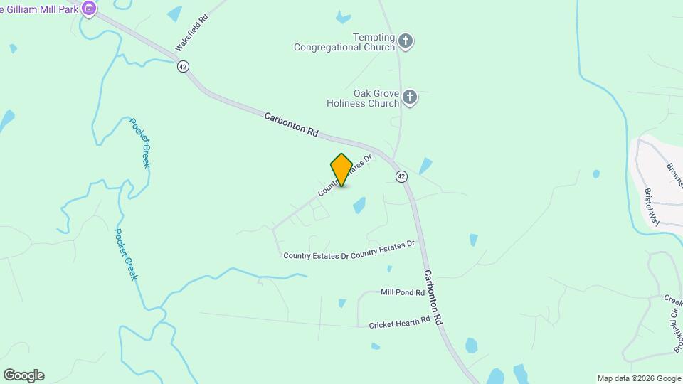 314 Country Estates Dr Map and Location Details