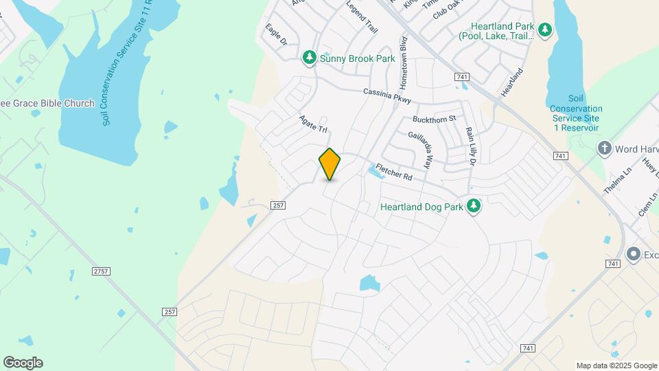 1848 Indigo Ln Map and Location Details