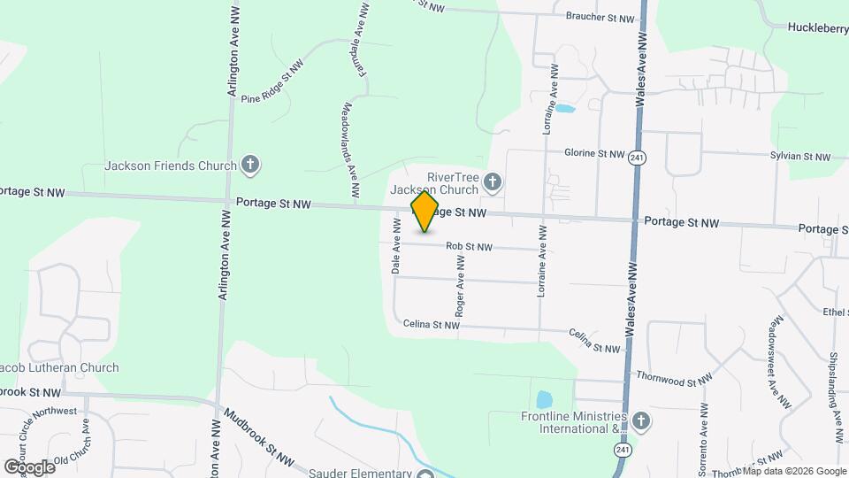 7545 Rob St NW, Unit 7545 Rob Ave NW Mapa y Detalles de la Ubicación