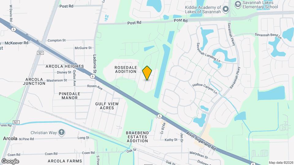 5603 Brooklyn Rose Dr Map and Location Details