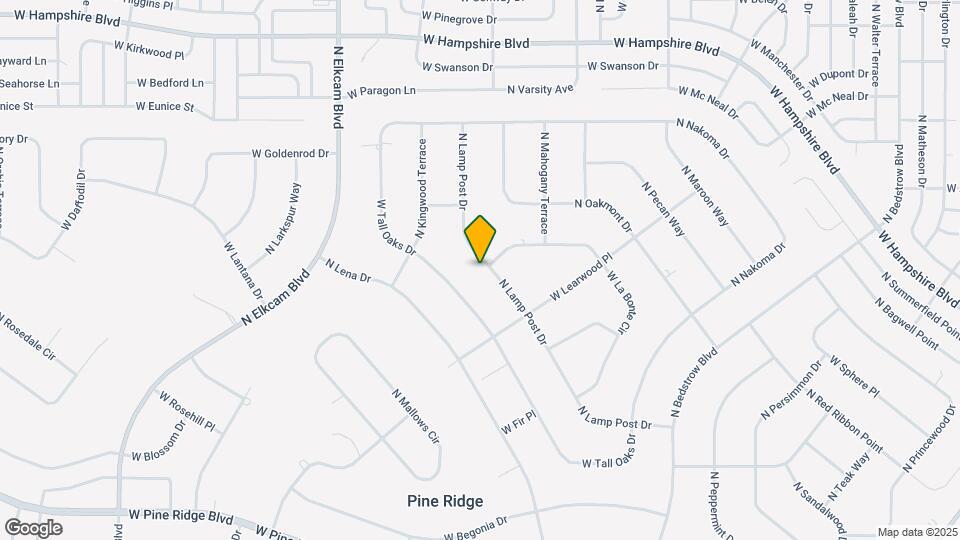 5774 N Lamp Post Dr Map and Location Details