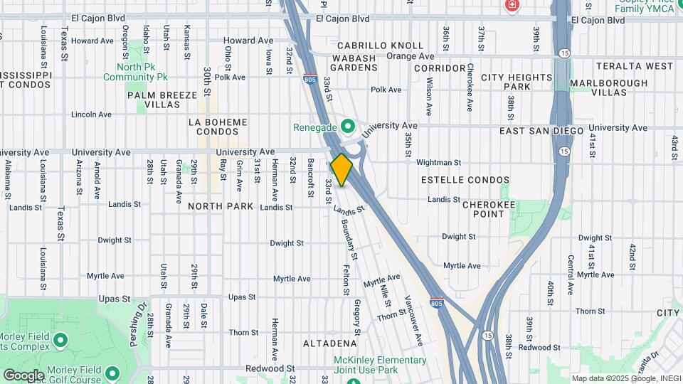 3761 Boundary St Map and Location Details