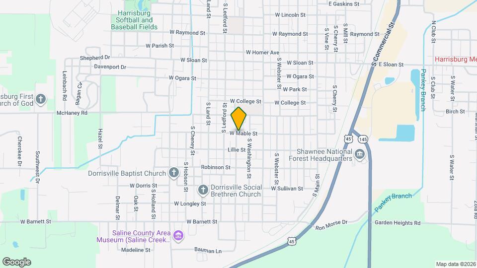 1010 S McKinley St Map and Location Details