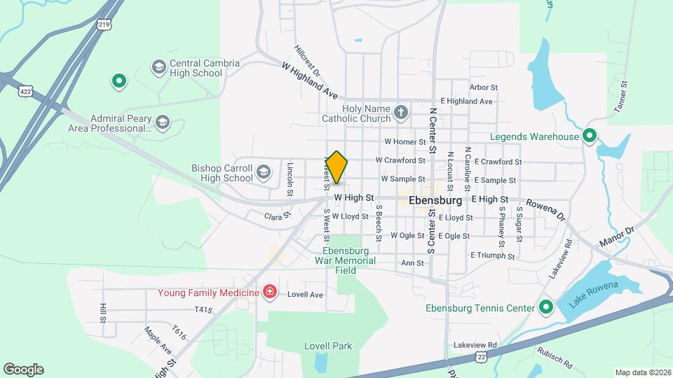 120 N West St, Unit 11 Map and Location Details