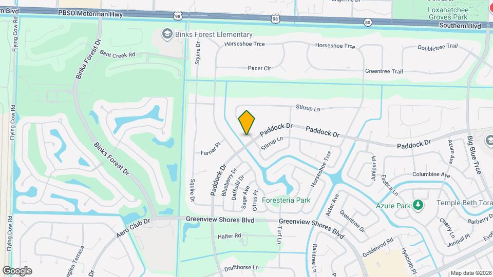 14636 Stirrup Ln Map and Location Details