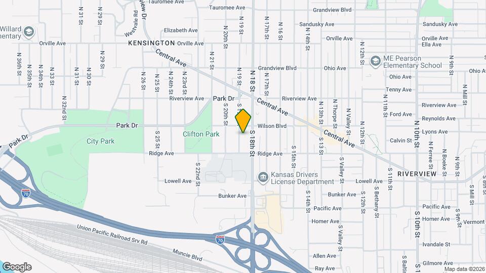 65 S 19th St Map and Location Details