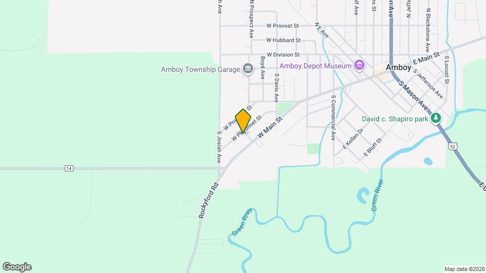 303 W Pieronnet St Map and Location Details