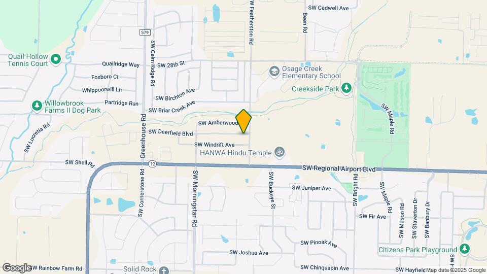 2903 SW Deerfield Blvd Map and Location Details