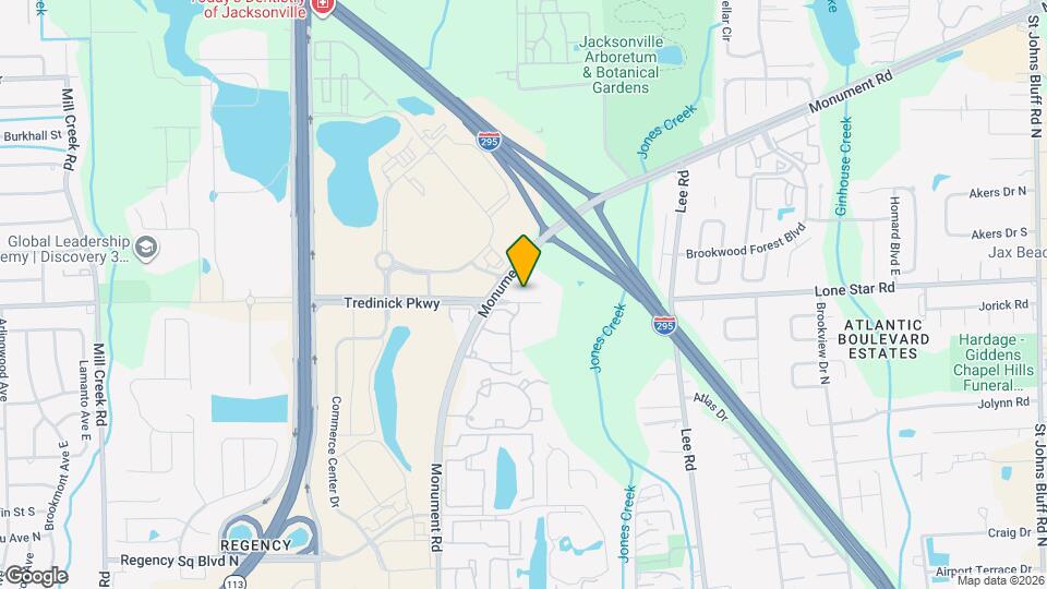 1001 Monument Rd Map and Location Details