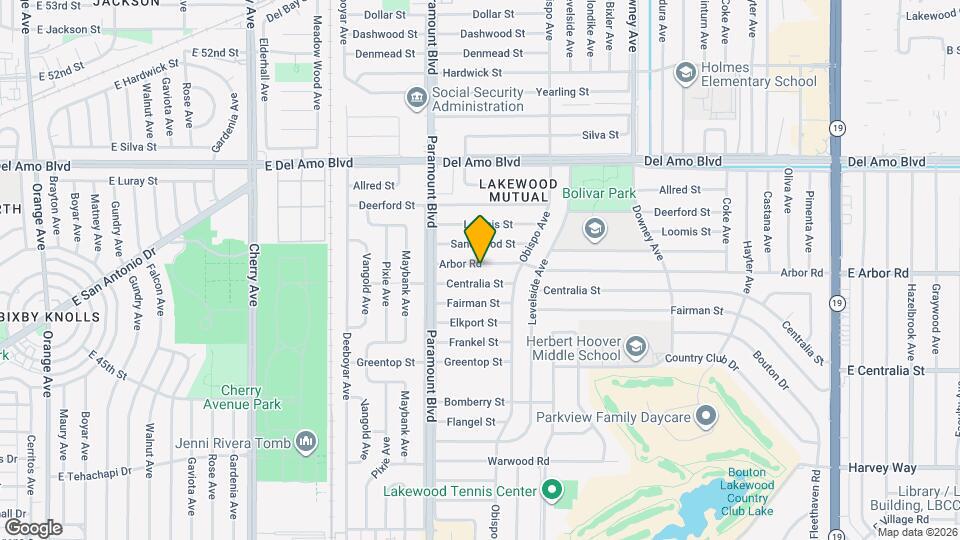 2816 Arbor Rd Map and Location Details