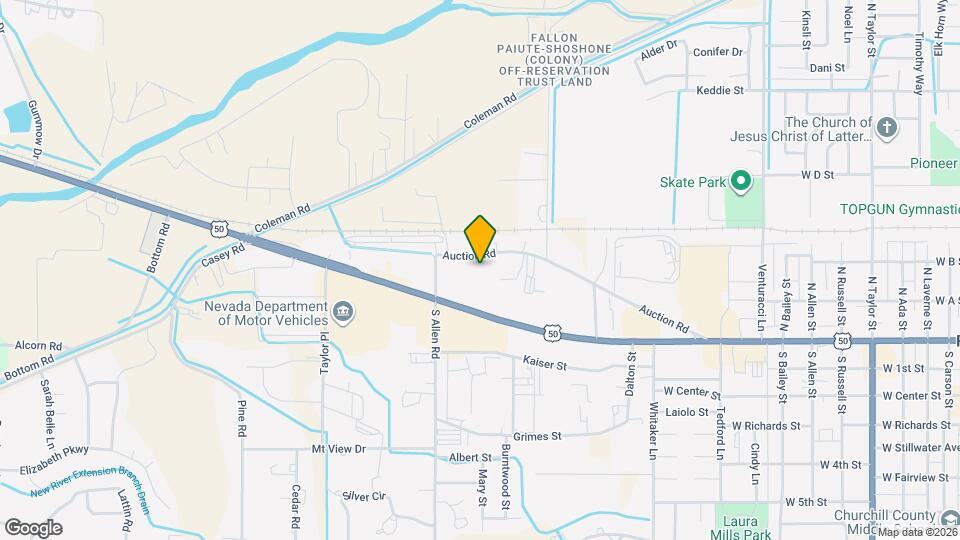 1825 Auction Rd Map and Location Details