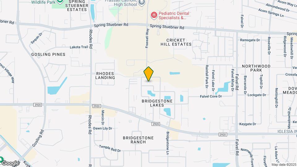 4622 Bridgestone Path Dr Map and Location Details
