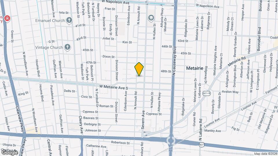 3510 49th St Map and Location Details