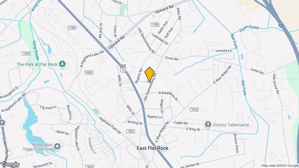 2703 Old Spartanburg Rd Map and Location Details