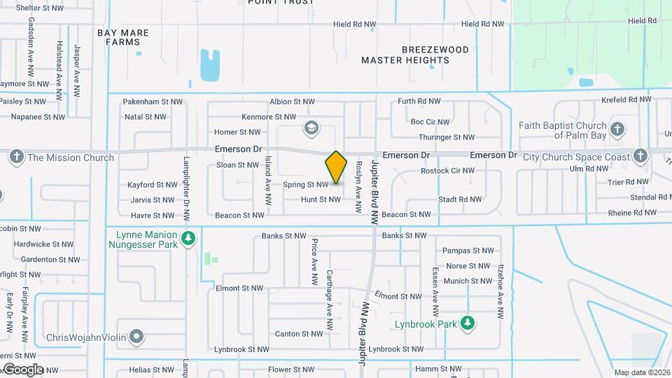 916 Spring St NW Mapa y Detalles de la Ubicación