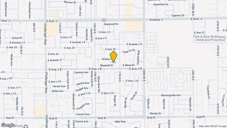 44025 Buttercup Way Map and Location Details