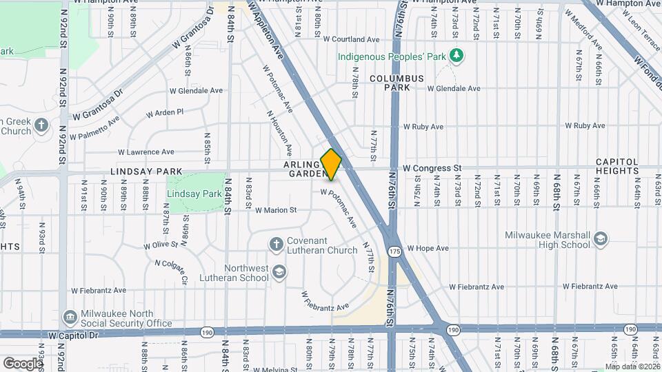 7900 W Potomac Ave Map and Location Details