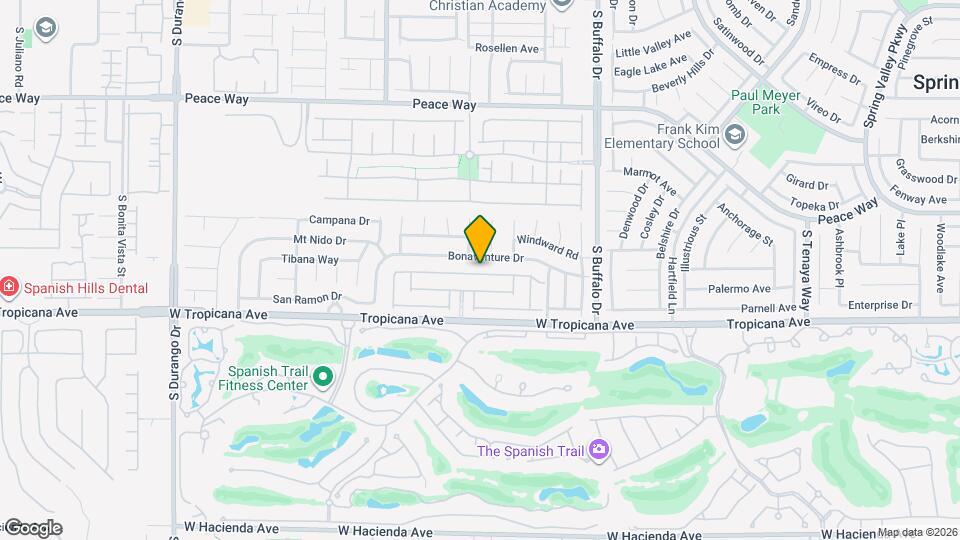 8010 Canto Ave Map and Location Details