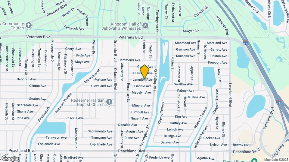 23135 Langdon Ave Map and Location Details