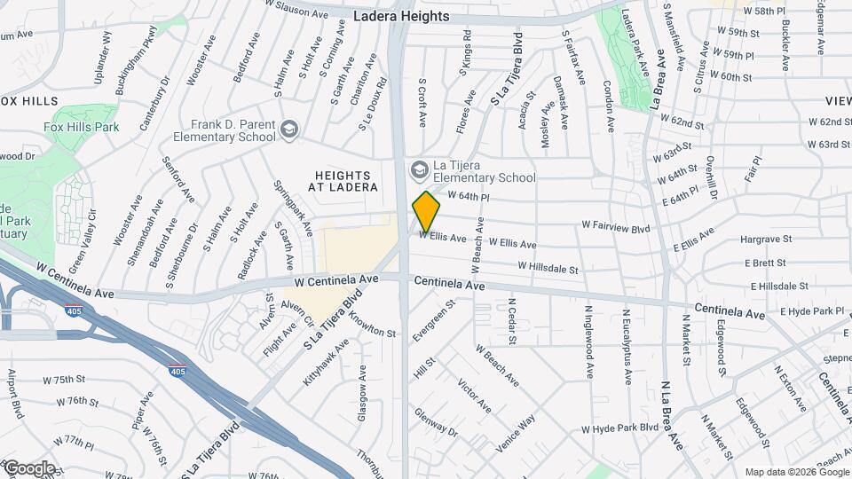 616 W Ellis Ave Map and Location Details