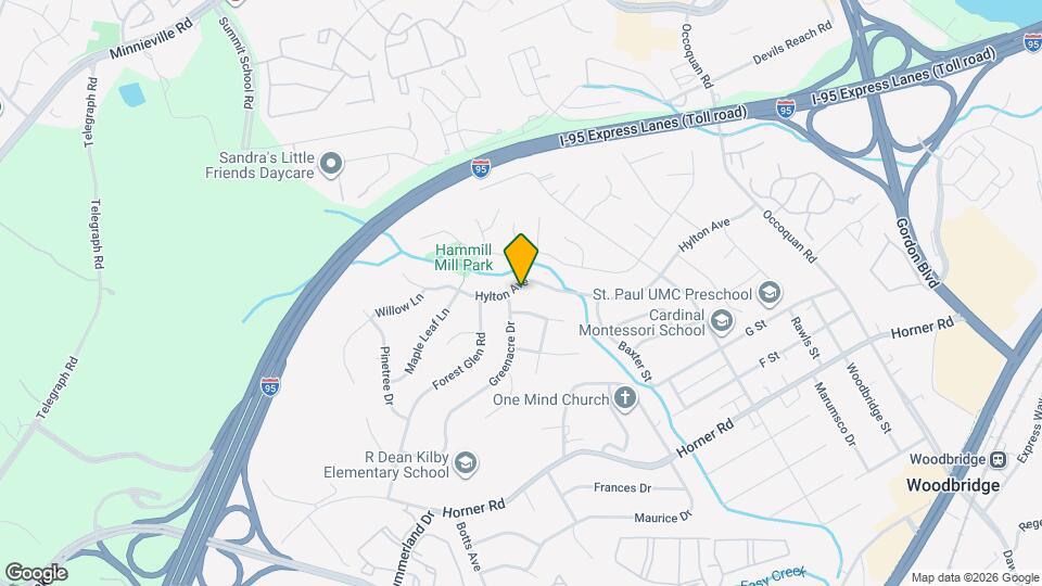 1647 Hylton Ave Map and Location Details