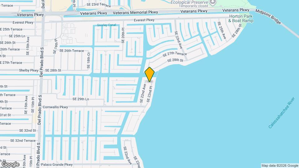 2806 SE 22nd Pl Mapa y Detalles de la Ubicación