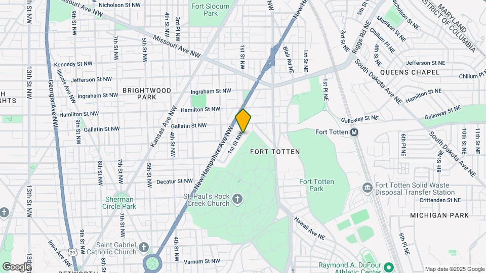 5031 1st St NW Map and Location Details