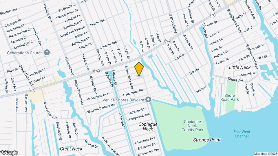 14 E Clearwater Rd Mapa y Detalles de la Ubicación