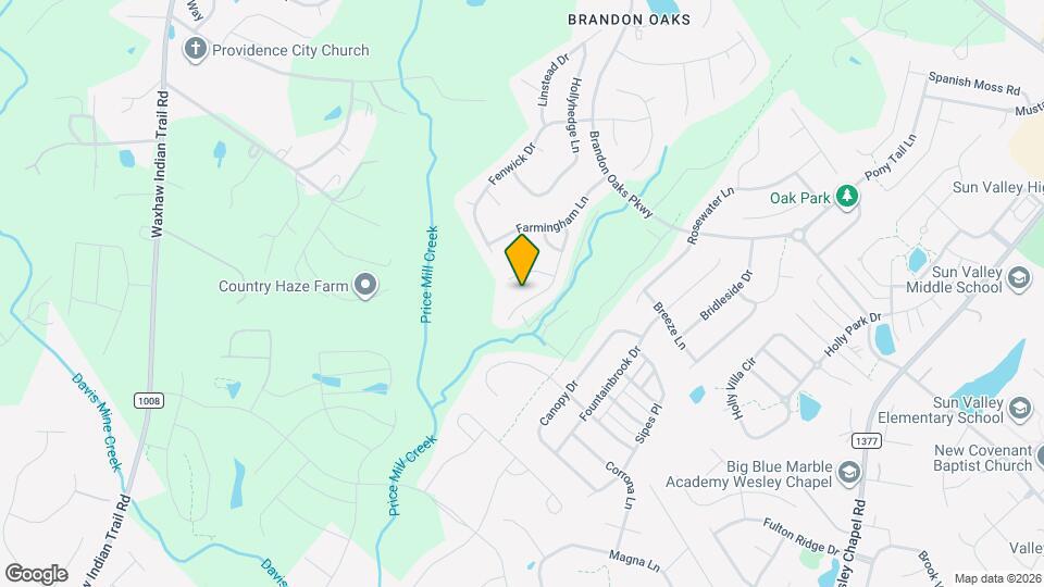 3008 Secret Garden Ct Mapa y Detalles de la Ubicación