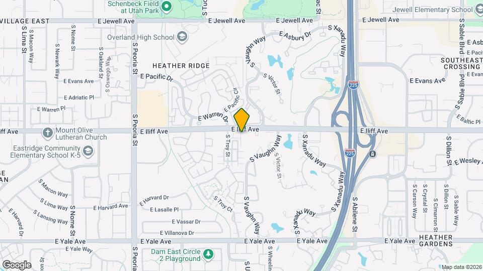 2348 S Troy Ct Map and Location Details