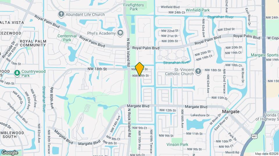 1585 NW 70th Ln Map and Location Details