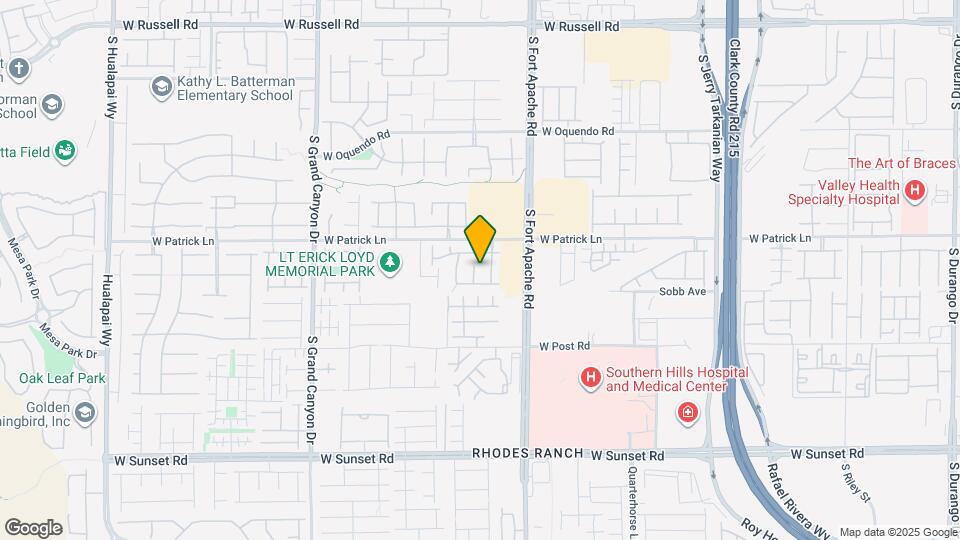 6156 S New Sky Ct Map and Location Details