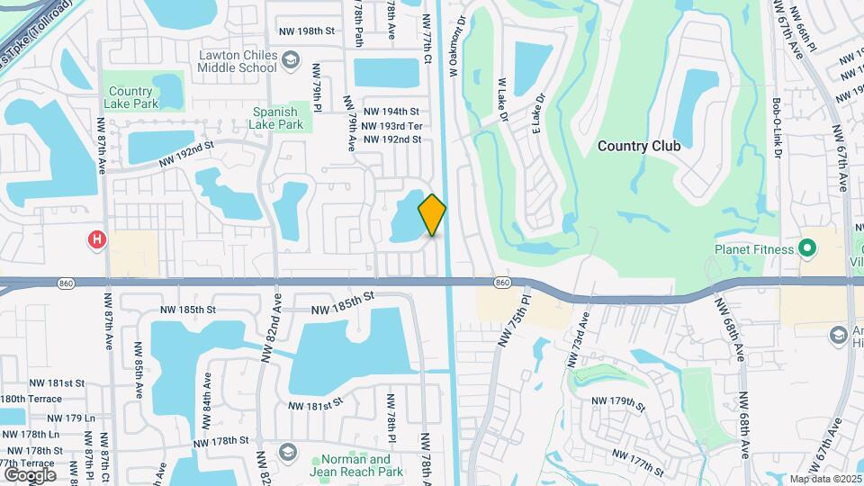 18730 NW 77th Ct Mapa y Detalles de la Ubicación