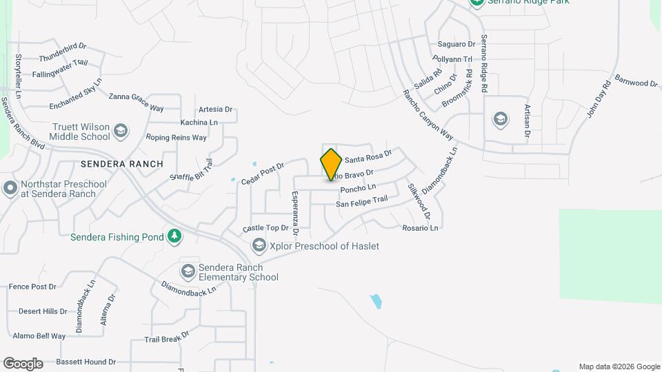 856 Poncho Ln Map and Location Details