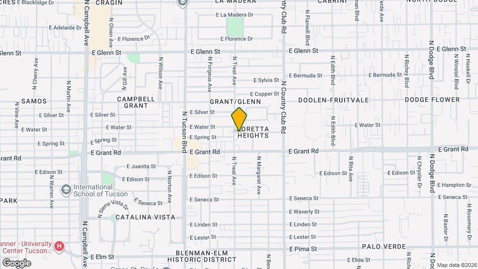 2452 N Treat Ave, Unit 2452 Map and Location Details