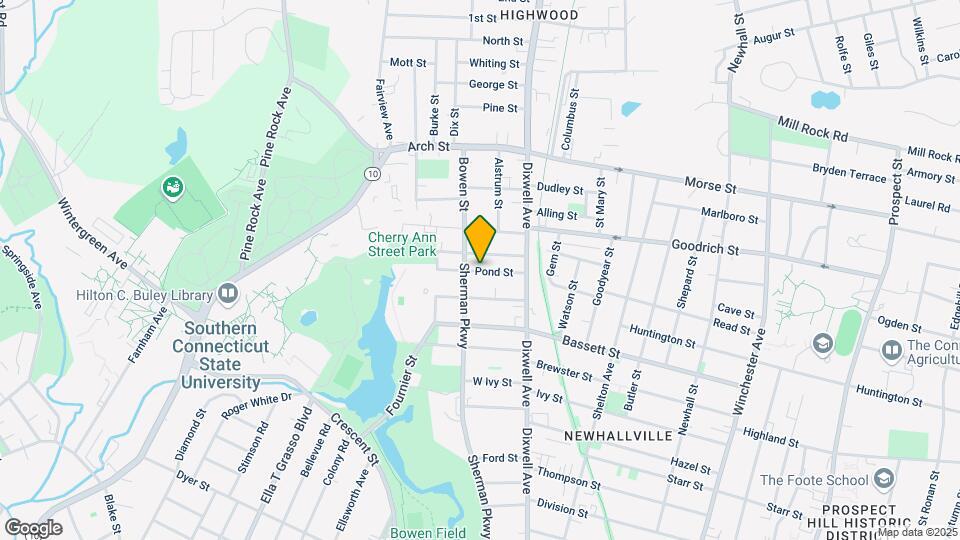 53 Pond St-Unit -1st floor Map and Location Details