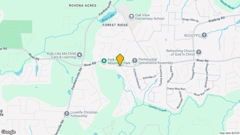 3715 River Ridge Ct Map and Location Details