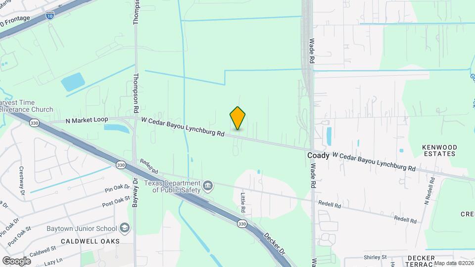 5306 W Cedar Bayou Lynchburg Rd Mapa y Detalles de la Ubicación