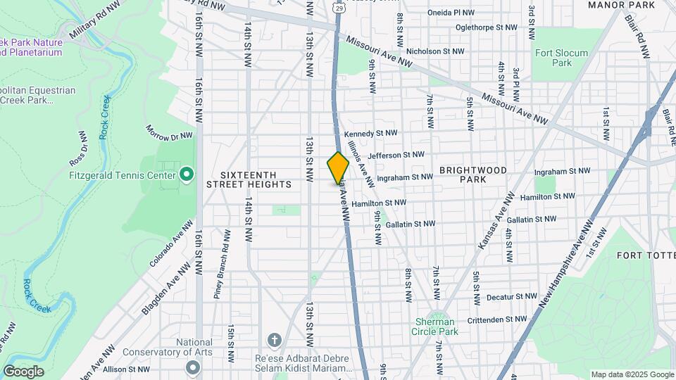 5230 Georgia Ave NW, Unit 203 Mapa y Detalles de la Ubicación