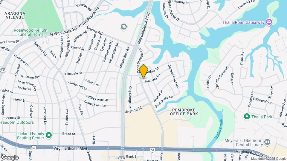 4470 John Jay Ln Map and Location Details