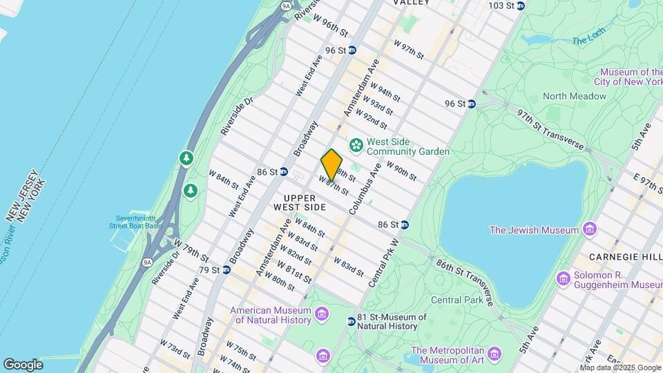 201 E 87th St Map and Location Details