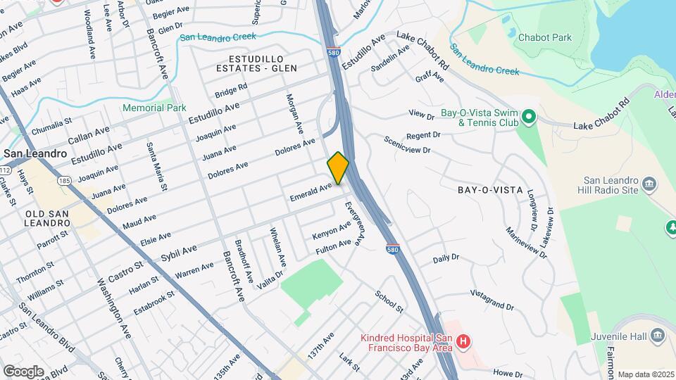 945 Evergreen Ave Mapa y Detalles de la Ubicación