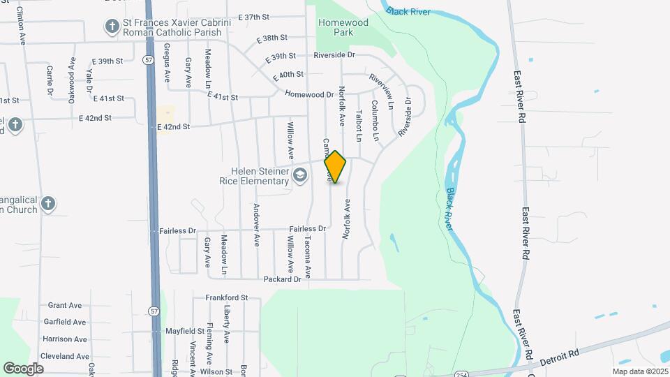 4429 Camden Ave Map and Location Details