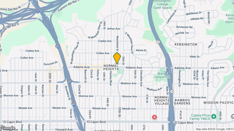 4708 Mansfield St Mapa y Detalles de la Ubicación