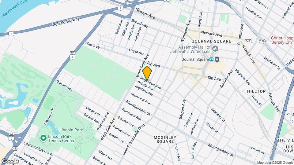 85 Stuyvesant Ave Map and Location Details